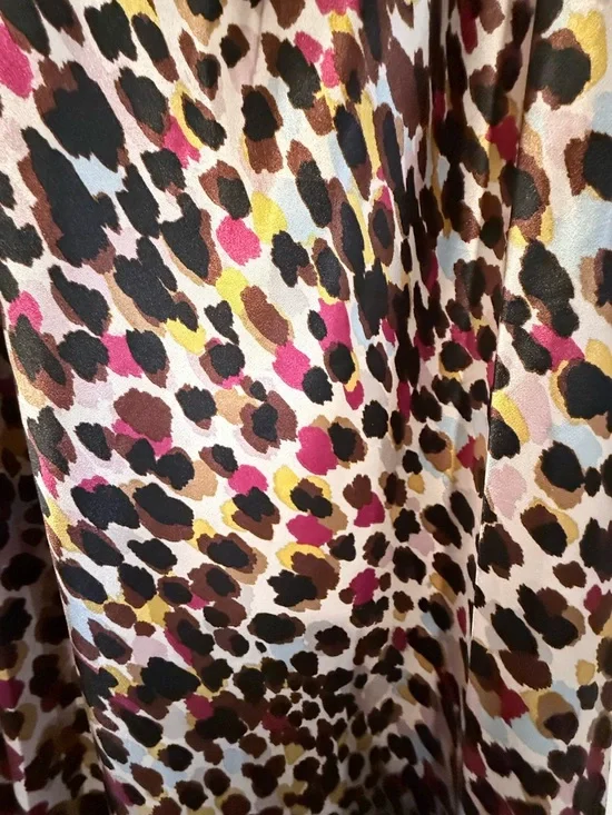 Emma & Michele Multicolor Leopard Slip Dress - Size S - Picture 6 of 8